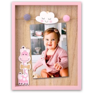 Ryan Baby Frame 10x15 cm różowy