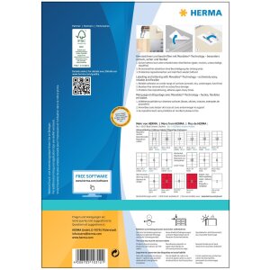 Etykiety adresowe a4 biale 99,1x67,7 mm papier repozycjonowalny matowy kryjacy 800 szt.