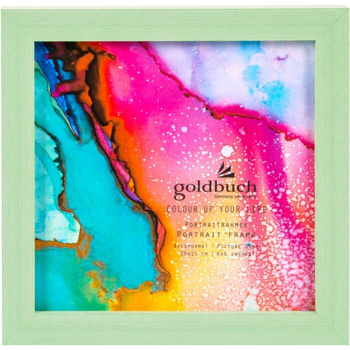 Ramka na zdjęcia Colour up your life 15x15 cm zielona