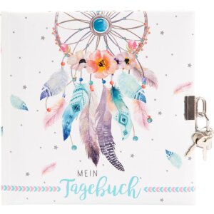 Goldbuch Pamietnik Dreamcatcher 16,5x16,5 cm 96 bialych...