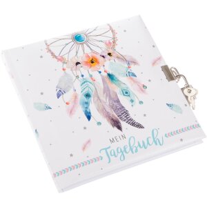 Goldbuch Pamietnik Dreamcatcher 16,5x16,5 cm 96 bialych stron