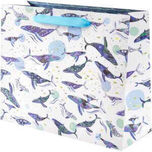 Blue Ocean Gift Bag 27x13x33 cm