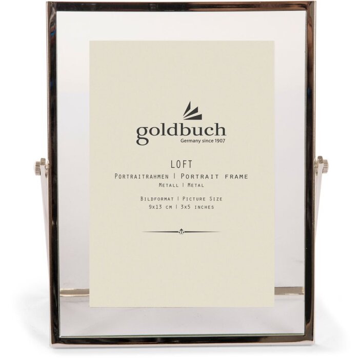 Goldbuch Ramka na zdjęcia Loft 5x8 cm do 15x20 cm srebrna