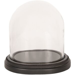 Clayre & Eef 6GL2488 Szklany Bell Jar 18x15x18 cm...