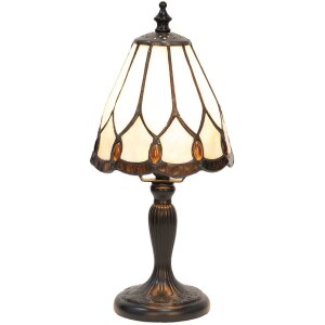 Lampa stołowa Tiffany Ø 14x31 cm E14-max 1x40W