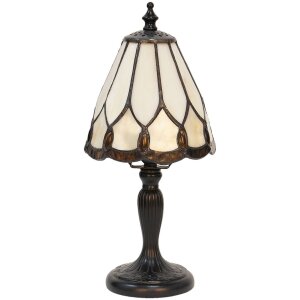 Lampa stołowa Tiffany Ø 14x31 cm E14-max 1x40W