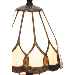 Lampa stołowa Tiffany Ø 14x31 cm E14-max 1x40W