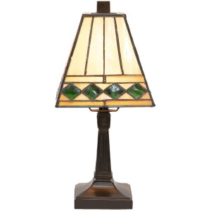 Lampa stołowa Tiffany Ø 20x30 cm E14-max 1x40W