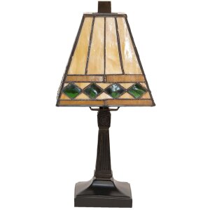 Lampa stołowa Tiffany Ø 20x30 cm E14-max 1x40W