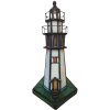 Lampa stołowa Tiffany Lighthouse 11x11x25 cm 1x E14 max 25W