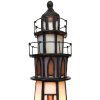 Lampa stołowa Tiffany Lighthouse 11x11x25 cm 1x E14 max 25W