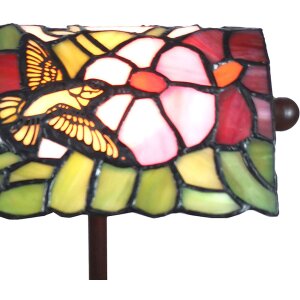 Lampa stołowa Tiffany Bird 15x15x33 cm 1x E14 max 25W