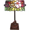 Lampa stołowa Tiffany Bird 15x15x33 cm 1x E14 max 25W