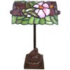 Lampa stołowa Tiffany Bird 15x15x33 cm 1x E14 max 25W