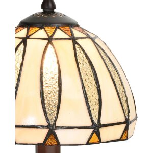 Lampa stołowa Tiffany Ø 19x40 cm E14-40W - 5LL-5973