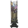 Lampa stołowa Tiffany 13x13x46 cm 1x E14 max 25W