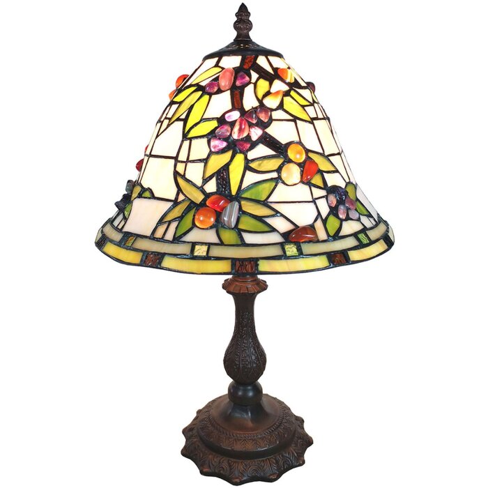 Lampa stołowa Tiffany 31x31x47 cm 1x E27 max 60W