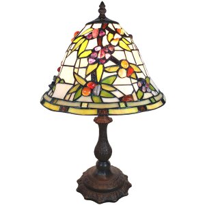 Lampa stołowa Tiffany 31x31x47 cm 1x E27 max 60W