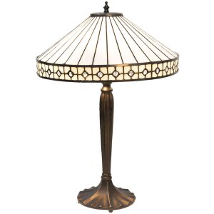 Lampa stołowa Tiffany Ø 40x58 cm E27-max 2x60W