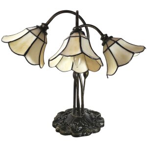 Lampa stołowa Tiffany 46x28x63 cm 3x E14 max 25W