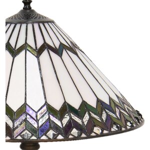 Lampa stołowa Tiffany Ø 40x62 cm E27-max 2x60W