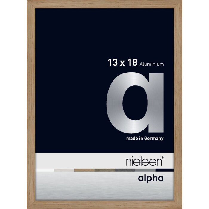 Nielsen Aluminiowa ramka na zdjęcia Alpha 13x18 cm dąb