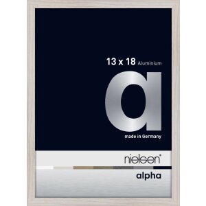 Nielsen Aluminiowa ramka na zdjęcia Alpha 13x18 cm dąb biały