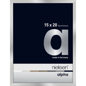 Nielsen Aluminiowa ramka na zdjęcia Alpha 15x20 cm srebrna