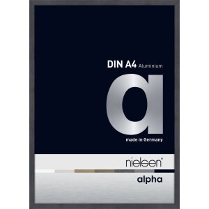 Nielsen Aluminiowa ramka na zdjęcia Alpha 21x29,7 cm szara