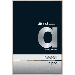 Nielsen Aluminiowa ramka na zdjęcia Alfa 30x45 cm dąb biały