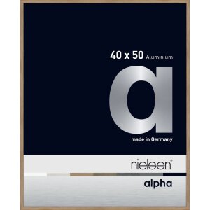 Nielsen Aluminiowa ramka na zdjęcia Alpha 40x50 cm dąb