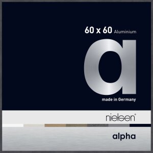 Nielsen Aluminiowa ramka na zdjęcia Alpha 60x60 cm szara