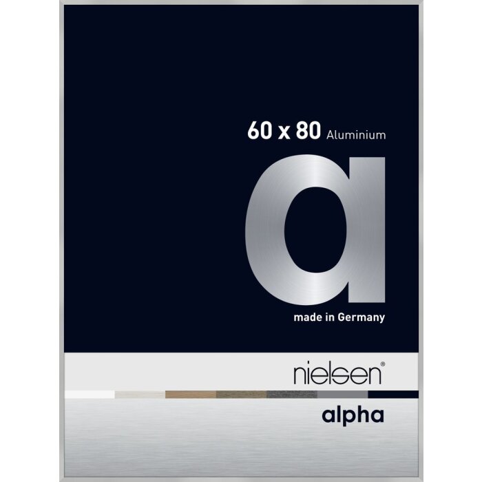 Nielsen Aluminiowa ramka na zdjęcia Alpha 60x80 cm srebrny mat