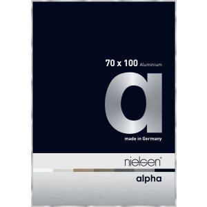 Nielsen Aluminiowa ramka na zdjęcia Alpha 70x100 cm srebrna