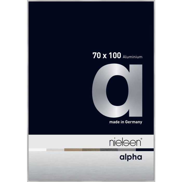 Nielsen Aluminiowa ramka na zdjęcia Alpha 70x100 cm srebrny mat