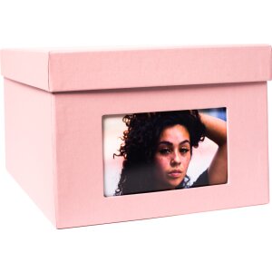 XL Photo Box Kandra 700 zdjęć 15x20 cm róża