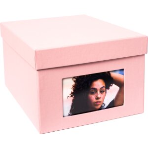 XL Photo Box Kandra 700 zdjęć 15x20 cm róża