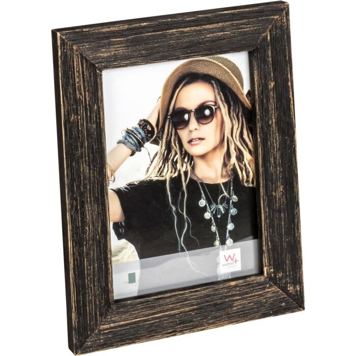 Lou Wood Photo Frame 15x20 cm czarna