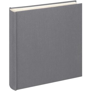 Walther Jumbo Photo Album Cloth antracyt 30x30 cm 100...