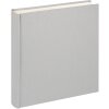 Walther Jumbo Photo Album Cloth 30x30 cm Grey 100 białych stron