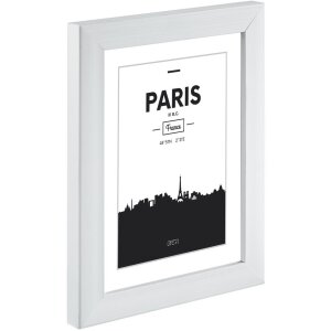 Plastikowa ramka Paris 15x20 cm biała