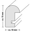 Rama drewniana Hama Phoenix 30x45 cm biała