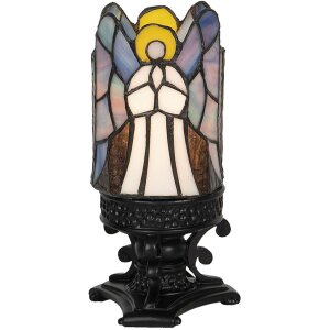 Lampa stołowa Tiffany Ø 14x21 cm E14-max 1x25W...