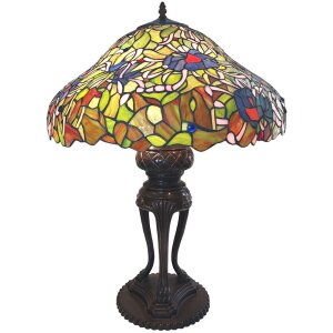 Lampa stołowa Tiffany Ø 57x83 cm E27-max 3x40W...