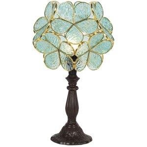 Lampa stołowa Tiffany 21x21x38 cm E14-max 1x25W LumiLamp...