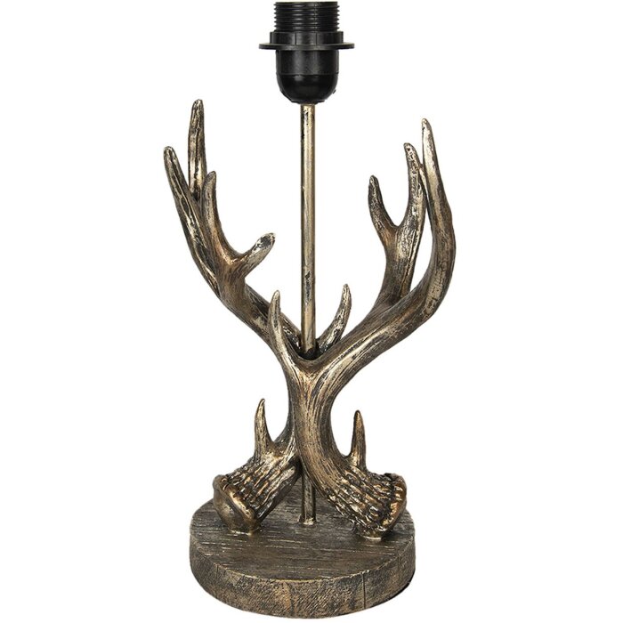 Lampa Podstawa Antlers 23x15x36 cm E27-max 1x60W Clayre & Eef 6LMP650