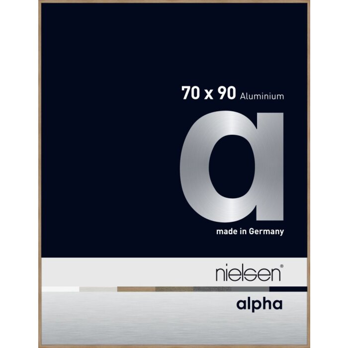 Nielsen Aluminiowa rama na zdjęcia Alpha TCSC 70x90 cm dąb