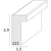 Deknudt Ramka drewniana S223H1 naturalna 40x50 cm