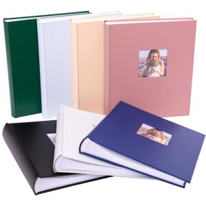 Henzo Jumbo Photo Album Mika jasnozielony 29x33 cm 100 białych stron