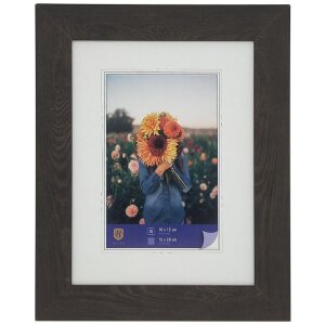 Ramka na zdjęcia WPC Dahlia 15x20 cm ciemnobrązowa